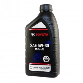 Моторное масло 0,946 л 5W30 Бензиновый Полусинтетическое TOYOTA 002791QT5W