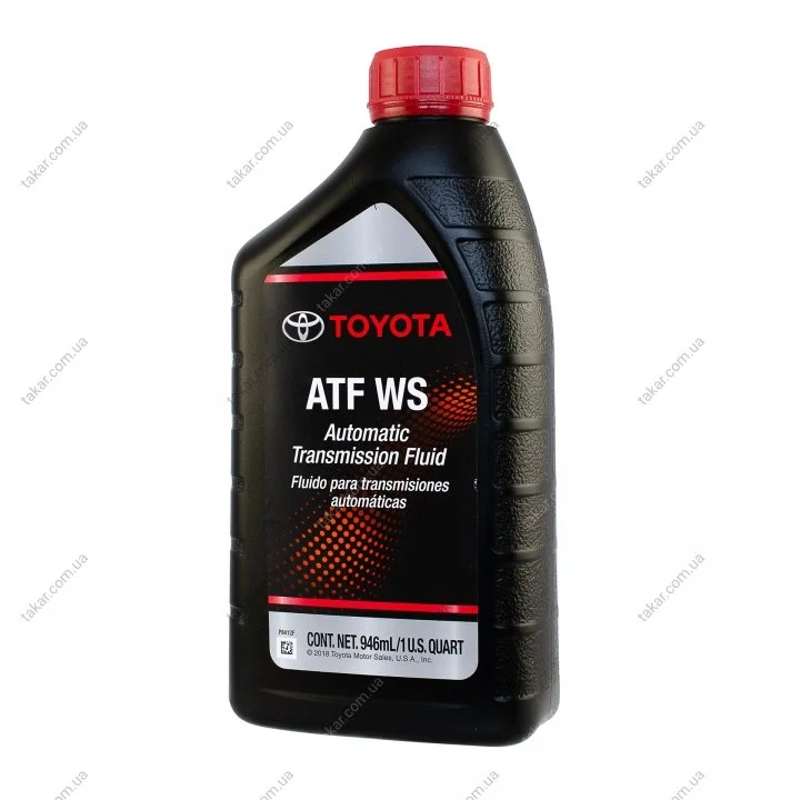 Трансмісійна олива 0,946 л АКПП Синтетичне TOYOTA 00289ATFWS (фото 1)