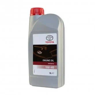 Моторна олива 1 л 5W40 Бензиновий, Дизельний Синтетична TOYOTA 0888080836
