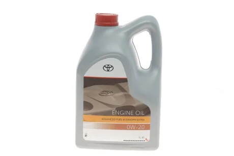 Моторное масло 5 л 0W20 Бензиновый Синтетическое TOYOTA 0888086294