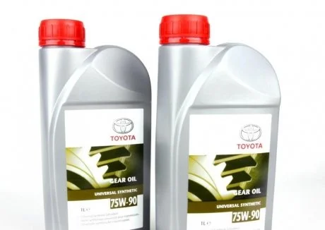 Трансмиссионное масло 75W90 1 л Дифференциал,Редуктор Синтетическое TOYOTA 0888581592