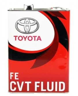 Трансмиссионное масло 4 л CVT Синтетическое TOYOTA 08886-02505