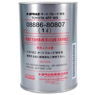 Трансмиссионное масло 1 л АКПП Синтетическое TOYOTA 0888680807