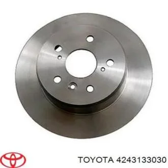Торзмозной диск двухсторонний на задний мост полный(невентилируемый) 5 TOYOTA 4243133030