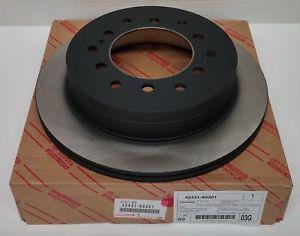 Торзмозной диск двухсторонний на задний мост вентилируемый 6 TOYOTA 4243160201