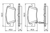 Гальмівні колодки задні дискові TOYOTA 446602292 (фото 1)