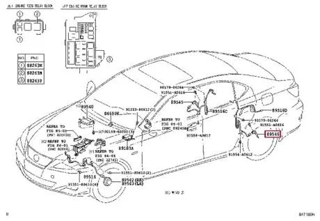 Датчик ABS (ABS) задний левый. TOYOTA 8954630070