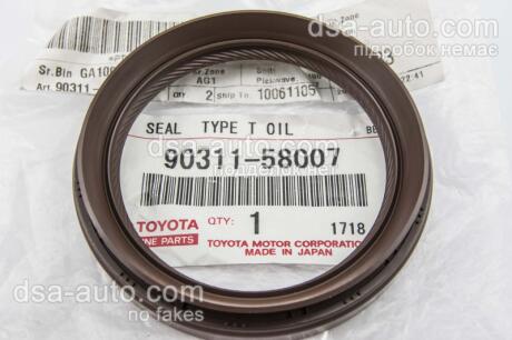 Сальник коленвала TOYOTA 9031158007