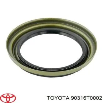 Сальник маточини Toyota Hilux 15- (вир-во Toyota) TOYOTA 90316T0002