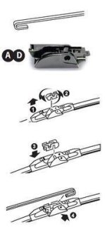 Щітка склоочис. 530 FLEX Trico FX530