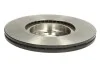 Гальмівний диск двосторонній на передній міст вентильований 5 лакований TRW DF6749S (фото 2)