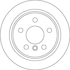 Гальмівний диск TRW DF6795
