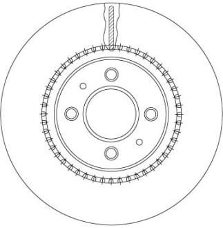 Гальмівний диск TRW DF6904