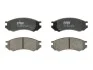 Тормозные колодки передние дисковые TRW GDB1005 (фото 1)