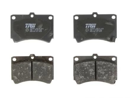 Тормозные колодки передние дисковые TRW GDB1024