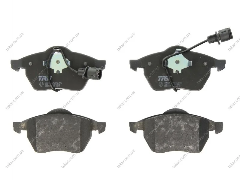 Тормозные колодки передние дисковые TRW GDB1049 (фото 1)