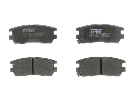 Тормозные колодки дисковые задние с звуковым предупреждением износа TRW GDB1127