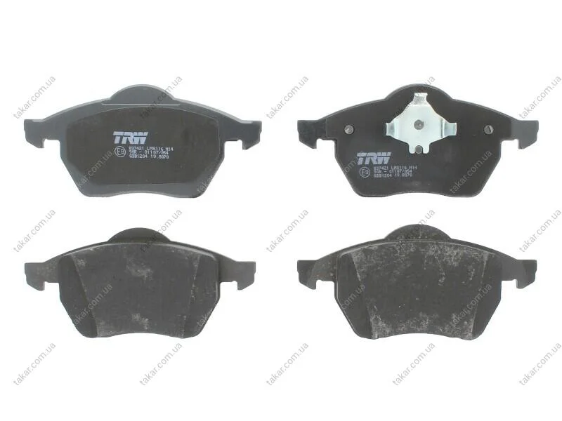 Колодка гальм. FORD Galaxy, SEAT Alhambra, VW Sharan передн. (вир-во) TRW GDB1204 (фото 1)