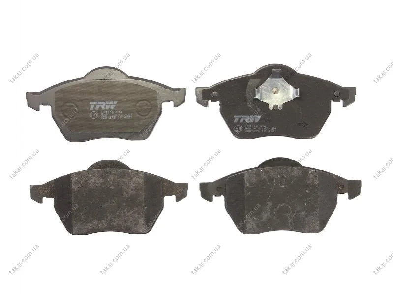 Тормозные колодки передние дисковые TRW GDB1275 (фото 1)