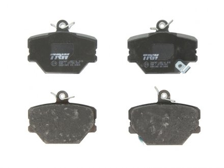 Тормозные колодки дисковые передние с звуковым предупреждением износа TRW GDB1365