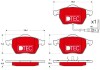 Тормозные колодки дисковые передние вкл. датчик износа TRW GDB1403DTE (фото 1)