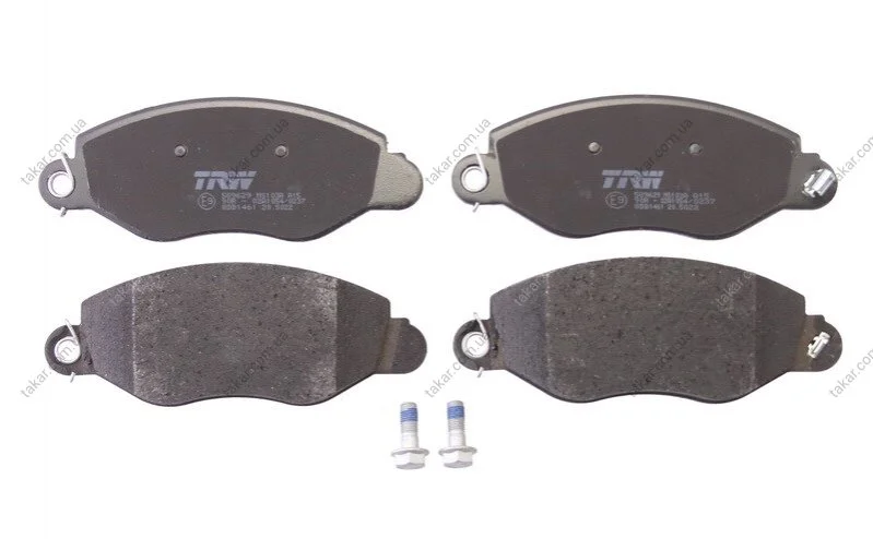 Тормозные колодки передние дисковые TRW GDB1461 (фото 1)