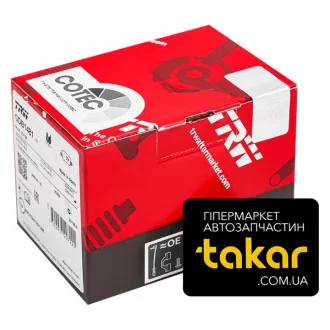 Тормозные колодки задние дисковые TRW GDB1481