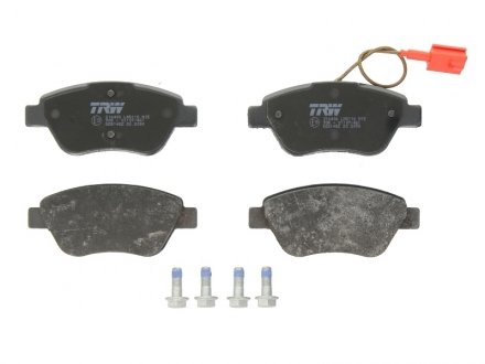Тормозные колодки дисковые передние вкл. датчик износа TRW GDB1482