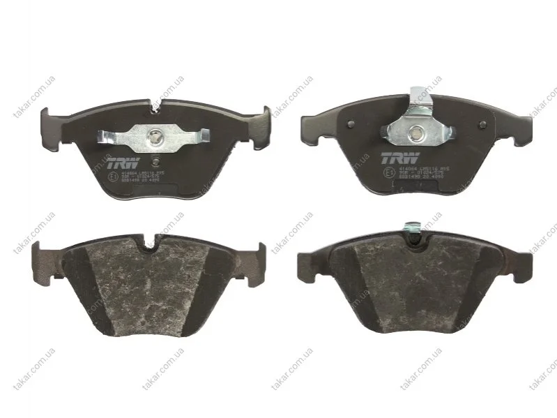 Тормозные колодки передние дисковые TRW GDB1498 (фото 1)