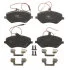Колодка гальм. CITROEN C5, C6, PEUGEOT 407, 607 передн. (вир-во) TRW GDB1595 (фото 1)