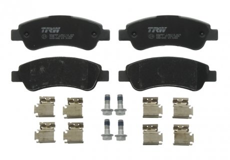Гальмівні колодки дискові задні не підготовлено для датчика зносу TRW GDB1682