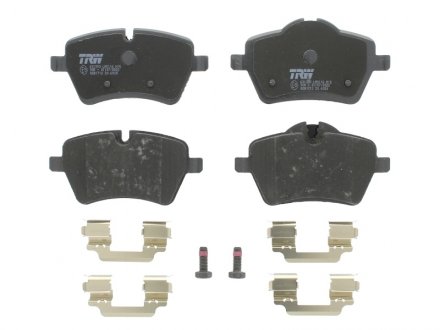 Тормозные колодки дисковые передние подготовлено для датчика износа TRW GDB1712