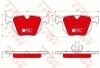 Тормозные колодки дисковые TRW GDB1730DTE (фото 1)
