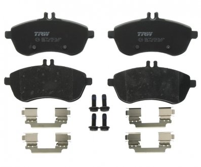 Тормозные колодки дисковые передние подготовлено для датчика износа TRW GDB1736