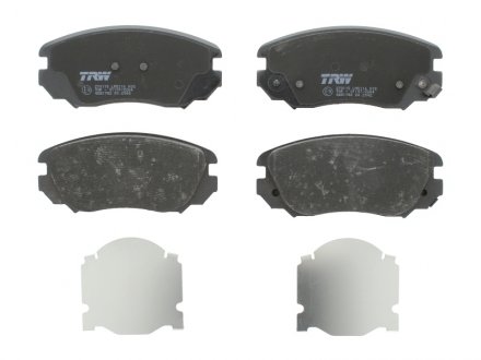 Гальмівні колодки дискові передні з акустичною системою попередження про знос TRW GDB1782