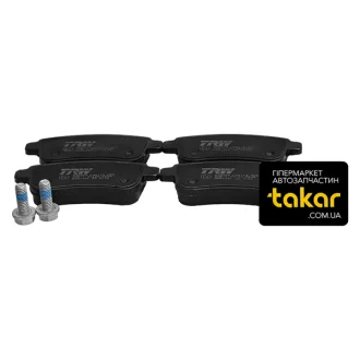 Тормозные колодки задние дисковые TRW GDB1791