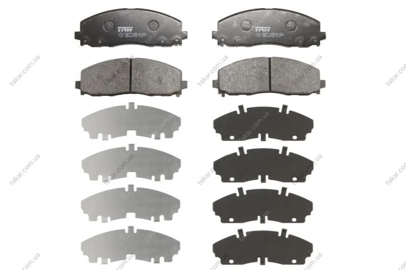 Тормозные колодки передние дисковые TRW GDB1944 (фото 1)