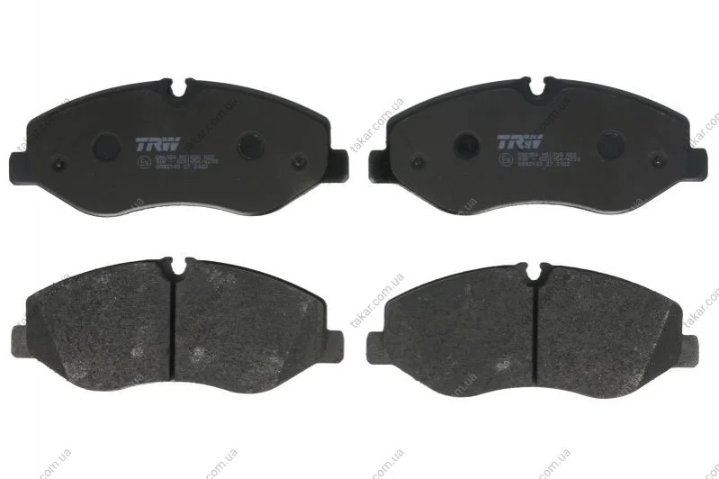 Тормозные колодки передние дисковые TRW GDB2103 (фото 1)