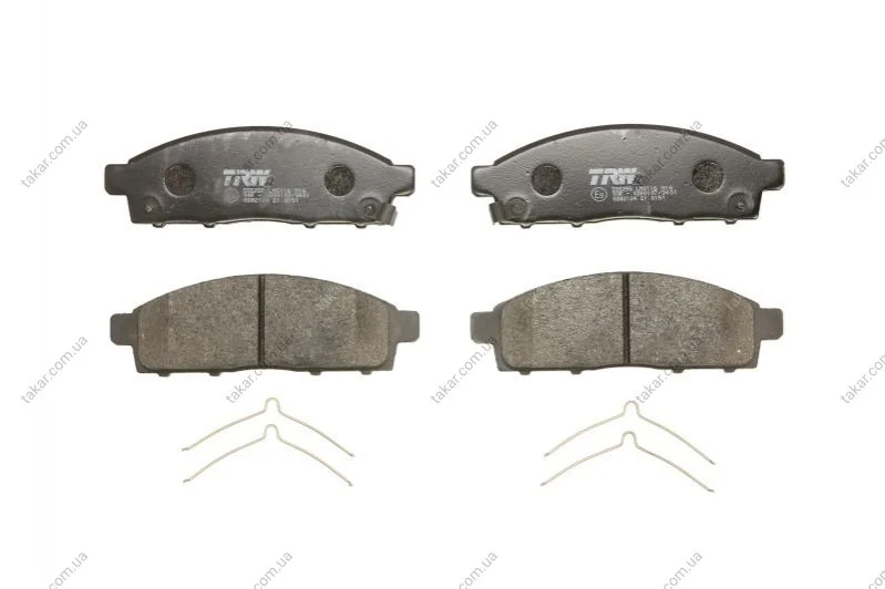 Тормозные колодки передние дисковые TRW GDB2124 (фото 1)