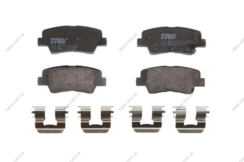 Гальмівні колодки дискові TRW GDB2173 (фото 1)