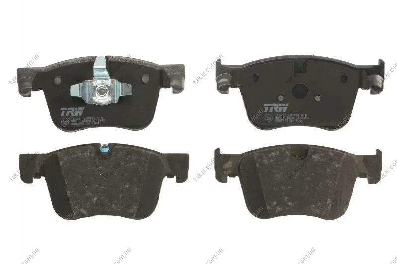 Гальмівні колодки передні дискові TRW GDB2193 (фото 1)