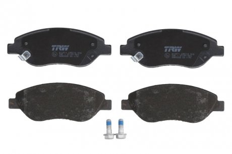 Тормозные колодки дисковые передние с звуковым предупреждением износа TRW GDB2228