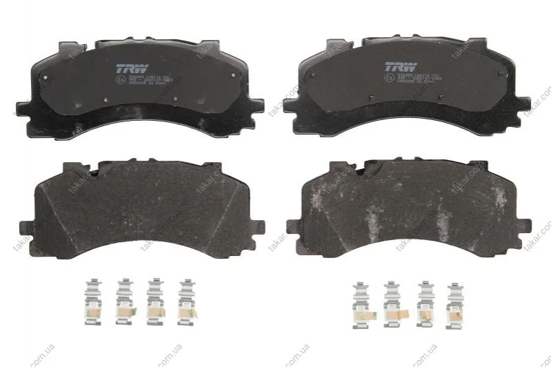 Тормозные колодки передние дисковые TRW GDB2235 (фото 1)