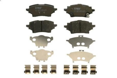 Тормозные колодки дисковые TOYOTA Corolla/Yaris Cross "R "19>> TRW GDB2344