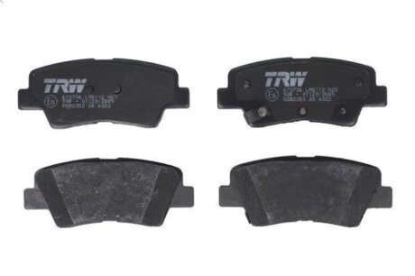Тормозные колодки дисковые HYUNDAI/KIA Sonata/Optima ''2.4 'R''14-19 TRW GDB2353