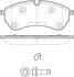 Тормозные колодки дисковые MAN/VW TGE/Crafter &quot;F &quot;16&gt;&gt; TRW GDB2362 (фото 1)