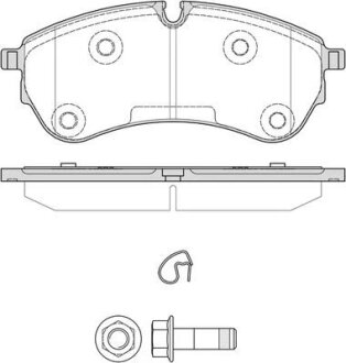 Тормозные колодки дисковые MAN/VW TGE/Crafter "F "16>> TRW GDB2362