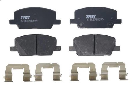 Тормозные колодки дисковые TRW GDB2407