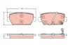 Тормозные колодки задние дисковые TRW GDB2435 (фото 1)