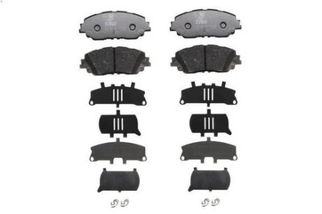 Тормозные колодки дисковые LEXUS/TOYOTA ES/UX/Camry/RAV4 "F "17>> TRW GDB2488
